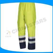 2015 anti-estático alto vis calças reflexivo fita calças para workwear